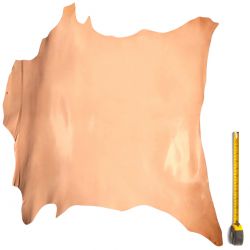 Peau entière de Chèvre tannage végétal 2nd choix coloris naturel