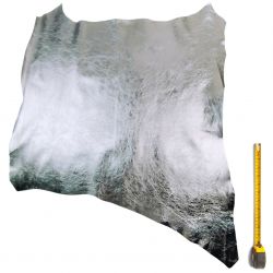 Peau entière de Chèvre 2nd choix coloris Gris métallisé