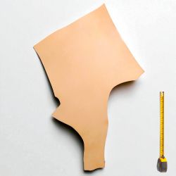 Collet Vachette ép. 2 mm tannage végétal Naturel VVN