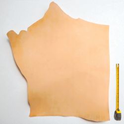 Collet Vachette ép. 2 mm tannage végétal Naturel VVN