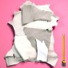 1 kg chutes de cuir multicolores