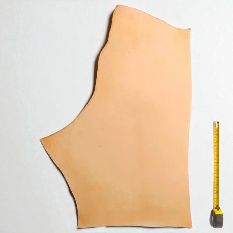 Collet Vachette ép. 2 mm tannage végétal Naturel VVN