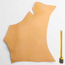 Collet Vachette ép. 2 mm tannage végétal Naturel VVN