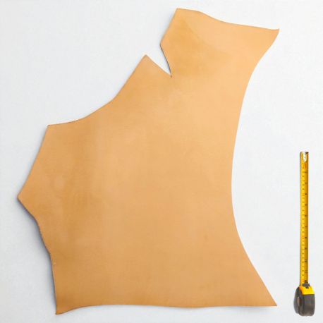 Collet Vachette ép. 2 mm tannage végétal Naturel VVN