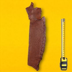 Peau de Crocodile Marron