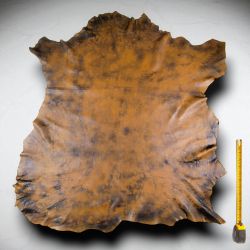 Peau entière d'Agneau Marron Antique