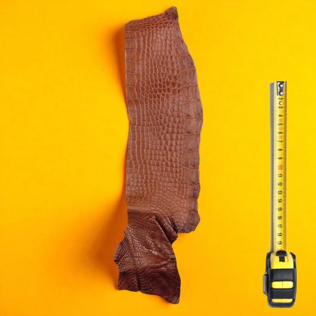 Peau de Crocodile Marron