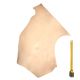 Cuir tannage végétal Vachette 2mm Rose antique patiné main