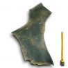 Cuir tannage végétal Vachette 2mm Vert antique patiné main