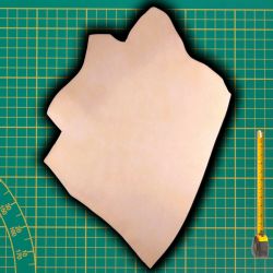 Collet Vachette ép. 2 mm tannage végétal Naturel VVN