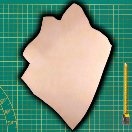 Collet Vachette ép. 2 mm tannage végétal Naturel VVN