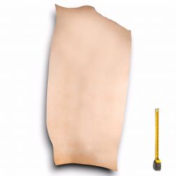 Cuir épais Vachette tannage végétal ép. 4 mm peau coloris Naturel