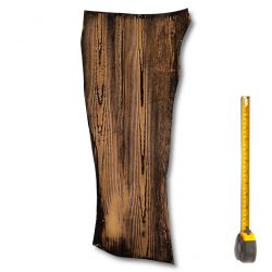 Cuir tannage végétal Vachette ép. 2mm Marron patiné main