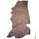 Peau entière de cuir Vachette coloris Marron Antique finition patinée