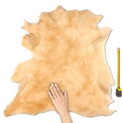 Peau entière de Mouton avec poils