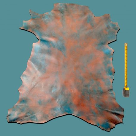 Peau entière de Chèvre finition patinée