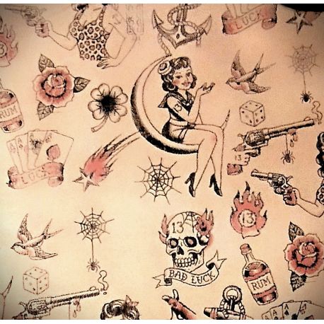 Peau entière de Chèvre Tattoo Collection