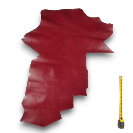Peau de Chèvre 2nd choix cuir coloris Bordeaux
