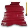 Peau entière de Chèvre 2nd choix cuir coloris Bordeaux