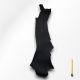Flanc entier Tannage végétal cuir Vachette ép. 3,2 mm Noir