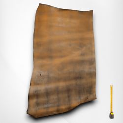 Croupon Tannage végétal ép. 2,6mm cuir Vachette 2nd choix coloris Marron