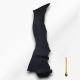 Flanc entier Tannage végétal cuir Vachette ép. 3 mm Noir