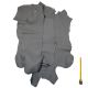 Lot réservé à Stéphane - 3 kg chutes de cuir gris