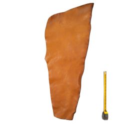 Peau de Vachette cuir Marron patiné