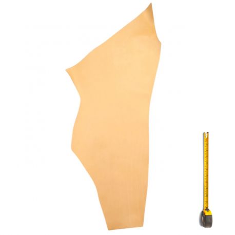 Cuir Vachette tannage végétal coloris Naturel ép. 2mm VVN