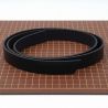 Bande de cuir Tannage Végétal Noir ép. 3,5 mm