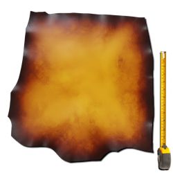 Cuir véritable Marron patiné tannage végétal peau épaisseur 2 mm
