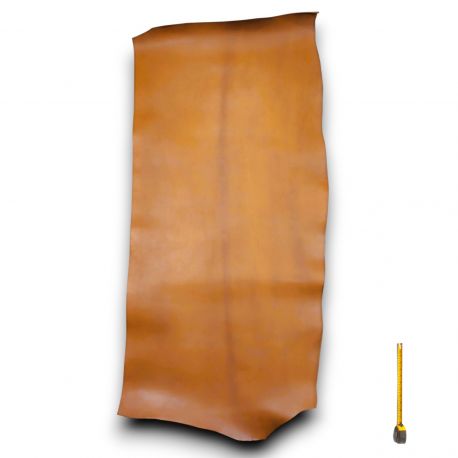 Cuir épais tannage végétal Vachette ép. 3,2mm Marron antique