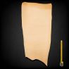 Cuir épais tannage végétal Vachette grade B ép. 2,8 mm peau coloris Naturel