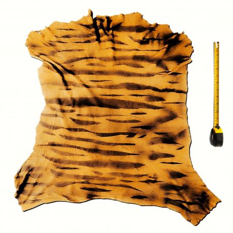 Peau entière de Chèvre cuir multicolore Wild Collection