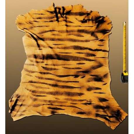Peau entière de Chèvre cuir multicolore Wild Collection