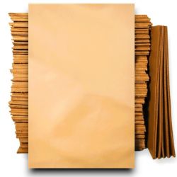 Pièce de cuir véritable peau de Vachette Marron clair