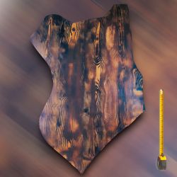 Cuir au tannage végétal peau Vachette Wood Collection