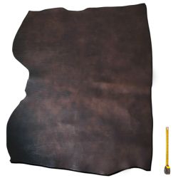 Croupon entier Marron finition grainée tannage végétal ép. 2,8 mm