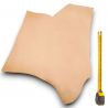 Cuir épais Vachette tannage végétal peau coloris Naturel
