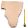 Cuir épais Vachette tannage végétal peau coloris Naturel
