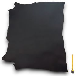 Collet entier Vachette ép. 3 mm tannage végétal Marron foncé
