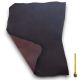 Collet entier Vachette ép. 2,6 mm tannage végétal Marron foncé finition grainée