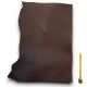 Collet Vachette ép. 3,4 mm tannage végétal Marron foncé
