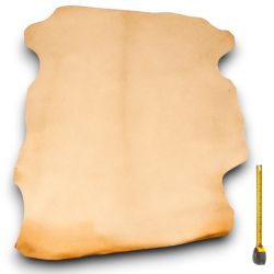 Peau entière Mouton Basane coloris Naturel