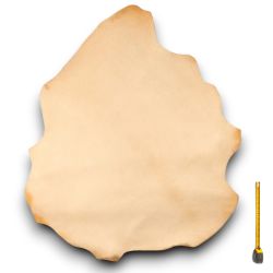 Peau entière Mouton Basane coloris Naturel