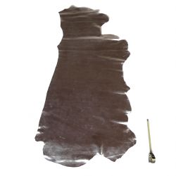 Peau de Veau Métallisée Argent