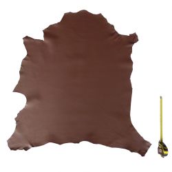 Peau Mouton Basane Marron