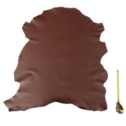 Peau Mouton Basane Marron