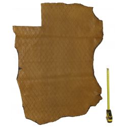 Peau d'Agneau Marron avec reliefs