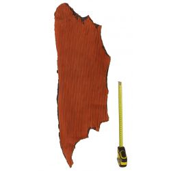Peau d'Agneau Orange avec reliefs